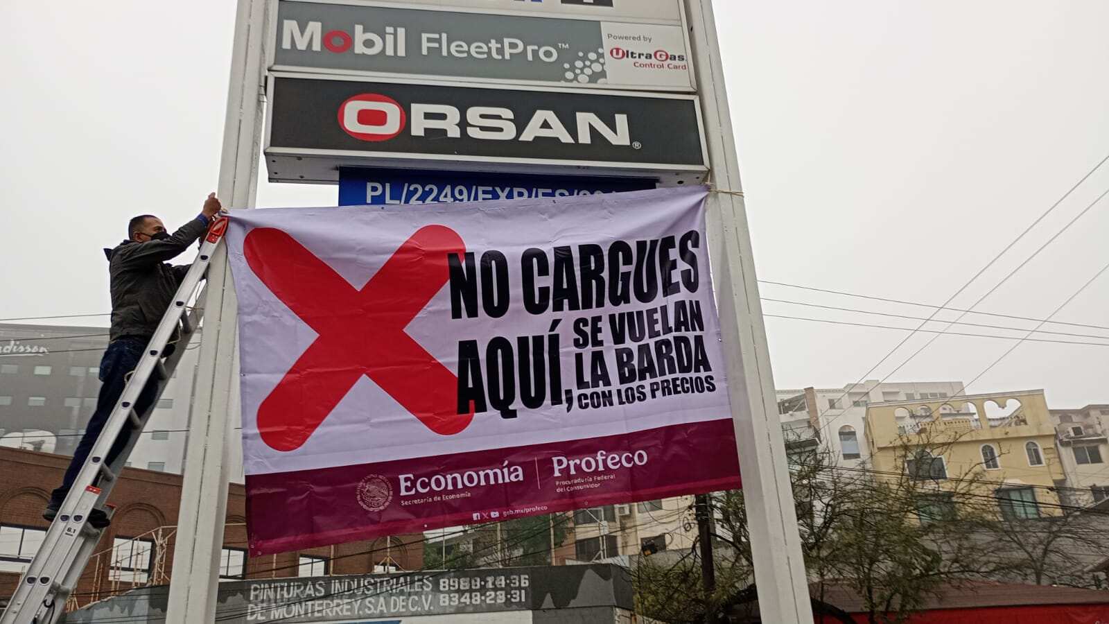 En el establecimiento, el miércoles la gasolina estaba en 26 pesos con 30 centavos.