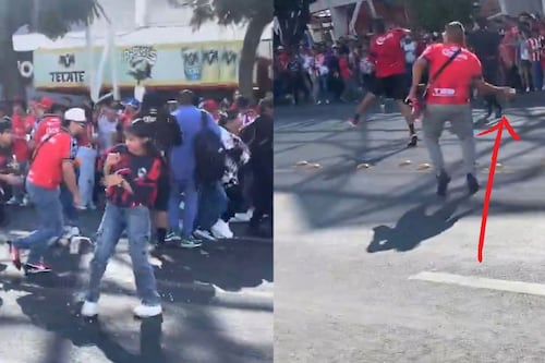 Video: Así fue la pelea entre aficionados de Chivas e Irapuato previo al amistoso