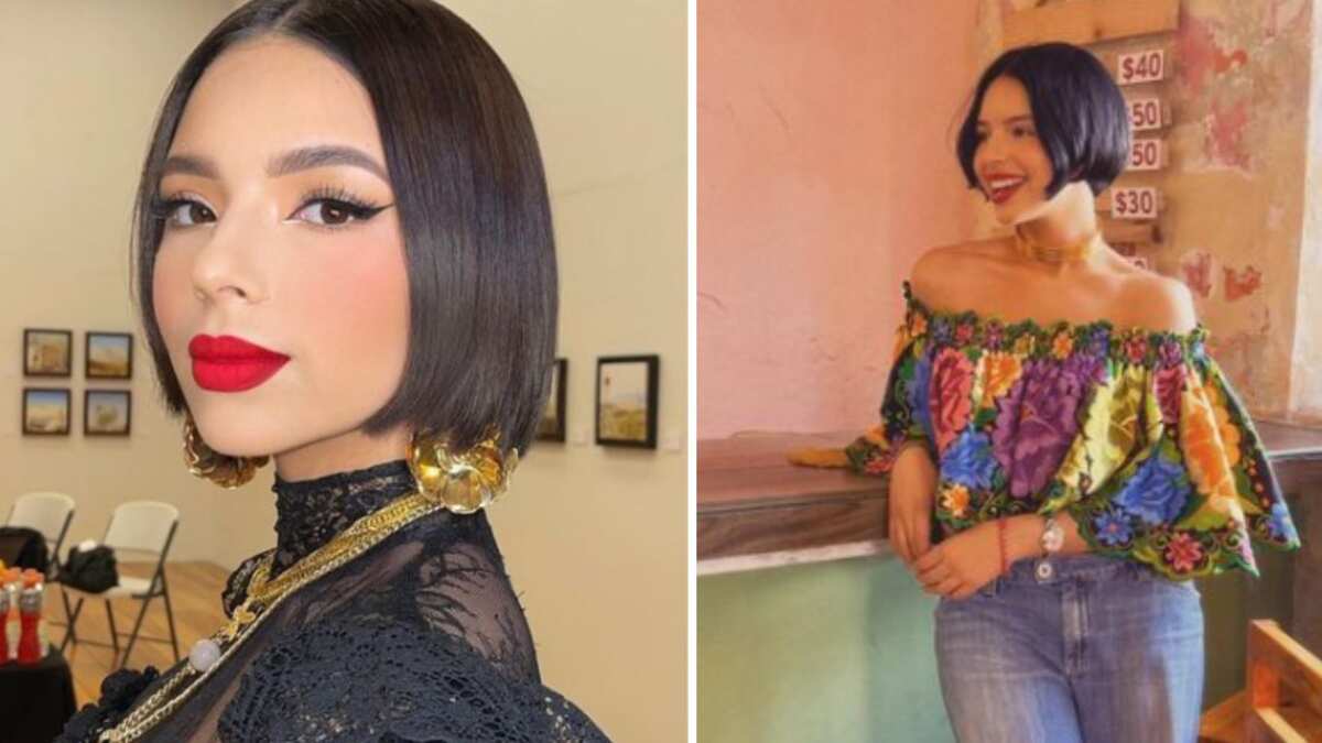 Ángela Aguilar looks mexicanos