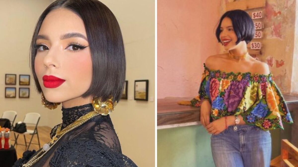 Ángela Aguilar looks mexicanos