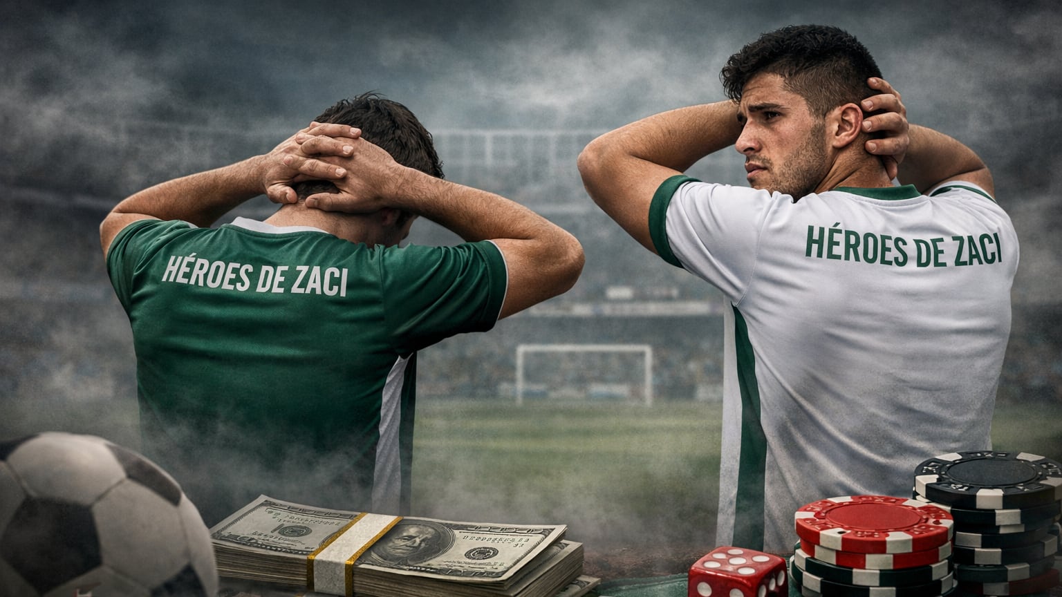 Jugadores del club Héroes de Zaci fueron levantados.