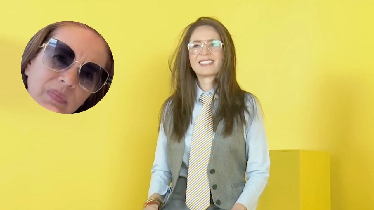 La conductora realizó una videollamada con su productora para desmentir la noticia de su muerte.