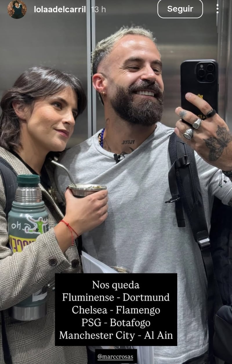 Marc Crosas se volvió viral por su transmisión con Lola del Carril.