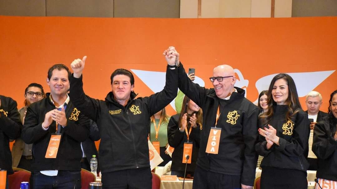 Dante Delgado, coordinador nacional del partido naranja, apoya rotundamente al gobernador del Estado.