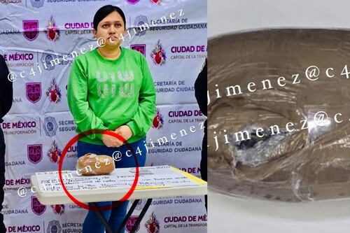 Mujer lleva ‘paquetón’ de droga en su zona íntima al reclusorio; custodios la arrestan