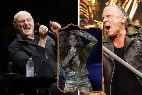 Shakira queda fuera del Salón de la Fama del Rock & Roll 2026; Phil Collins, Oasis e Iron Maiden sí entran
