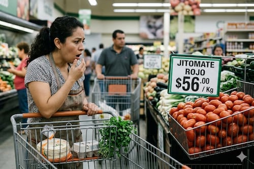 Jitomate se dispara hasta 250%; de 16 a 56 pesos en semanas