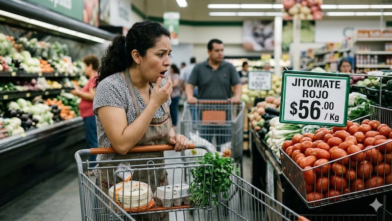 Jitomate se dispara hasta 250%; de 16 a 56 pesos en semanas