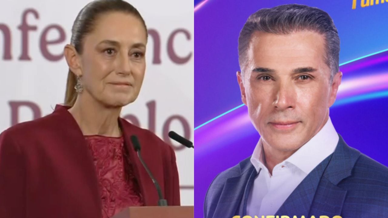 Claudia Sheinbaum y Sergio Mayer