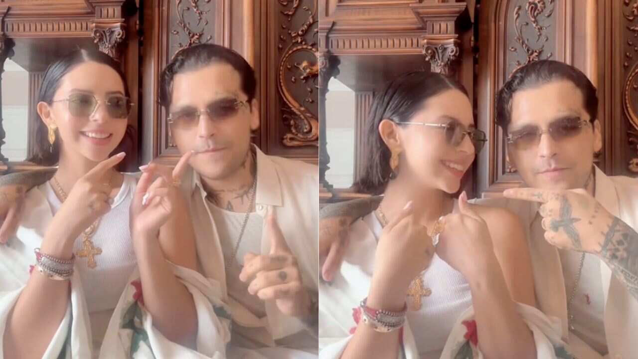 Ángela Aguilar y Christian Nodal