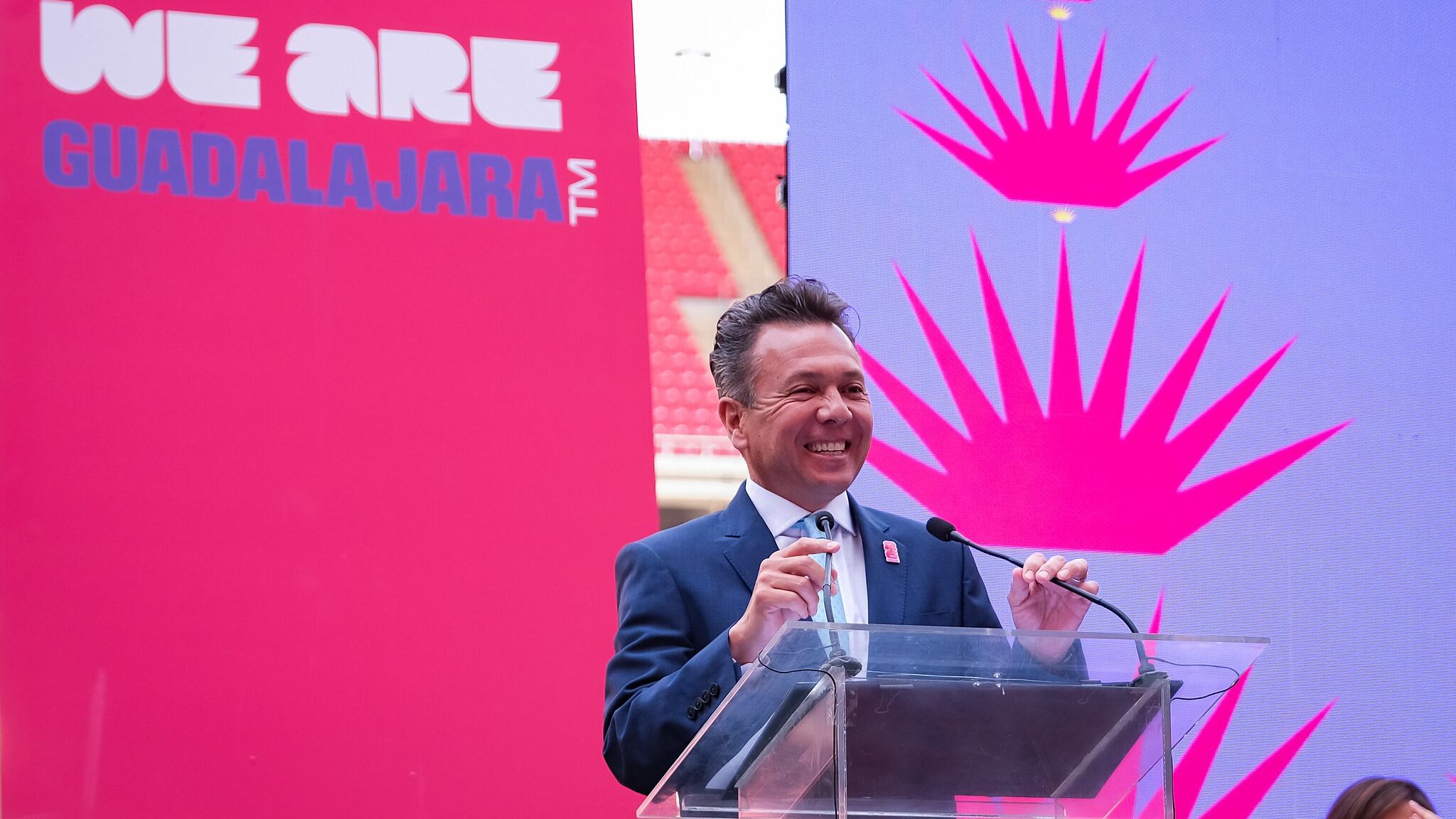 Pablo Lemus compartió que durante la Copa del Mundo 2026 se buscará promocionar el turismo en todo el estado. ESPECIAL/ GOBIERNO DE JALISCO