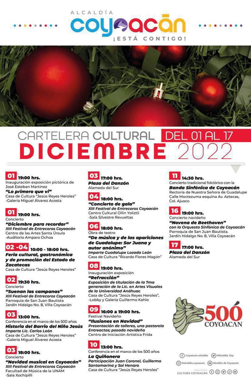 Cartelera Coyoacán