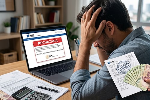 SAT te rechazó la devolución: así recuperas tu dinero