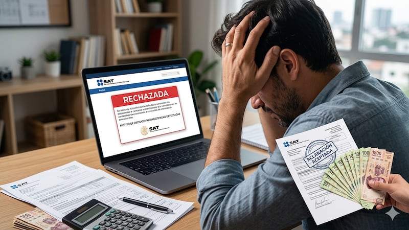 SAT te rechazó la devolución: así recuperas tu dinero