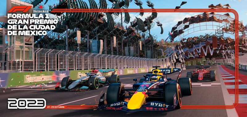 Estas son las imágenes del GP de México 2023