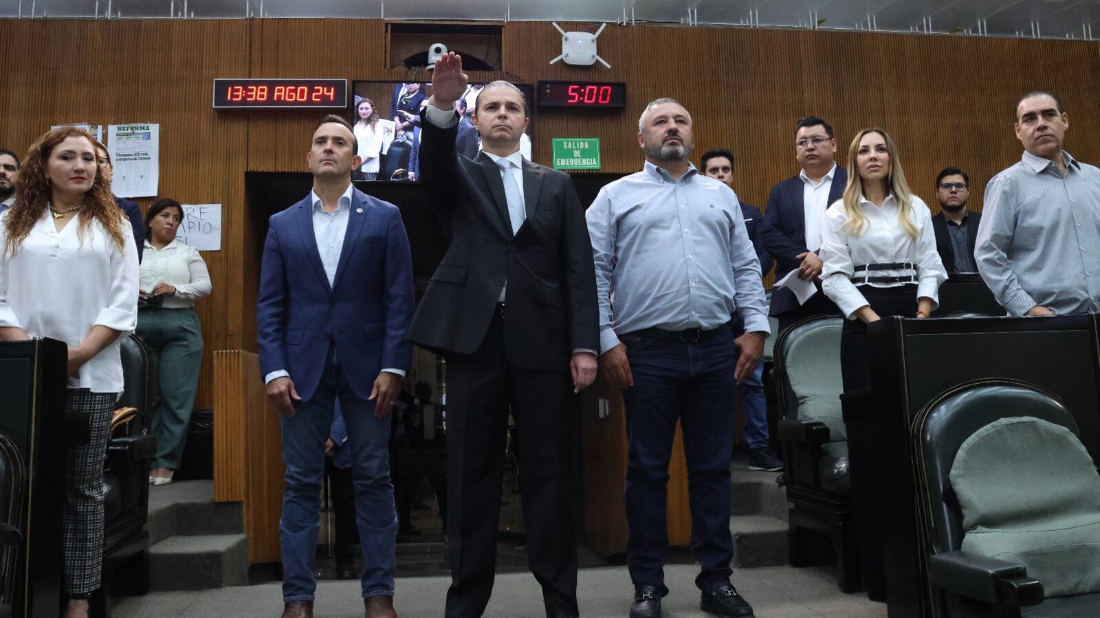 Arce jardón fue seleccionado por proceso de insaculación.