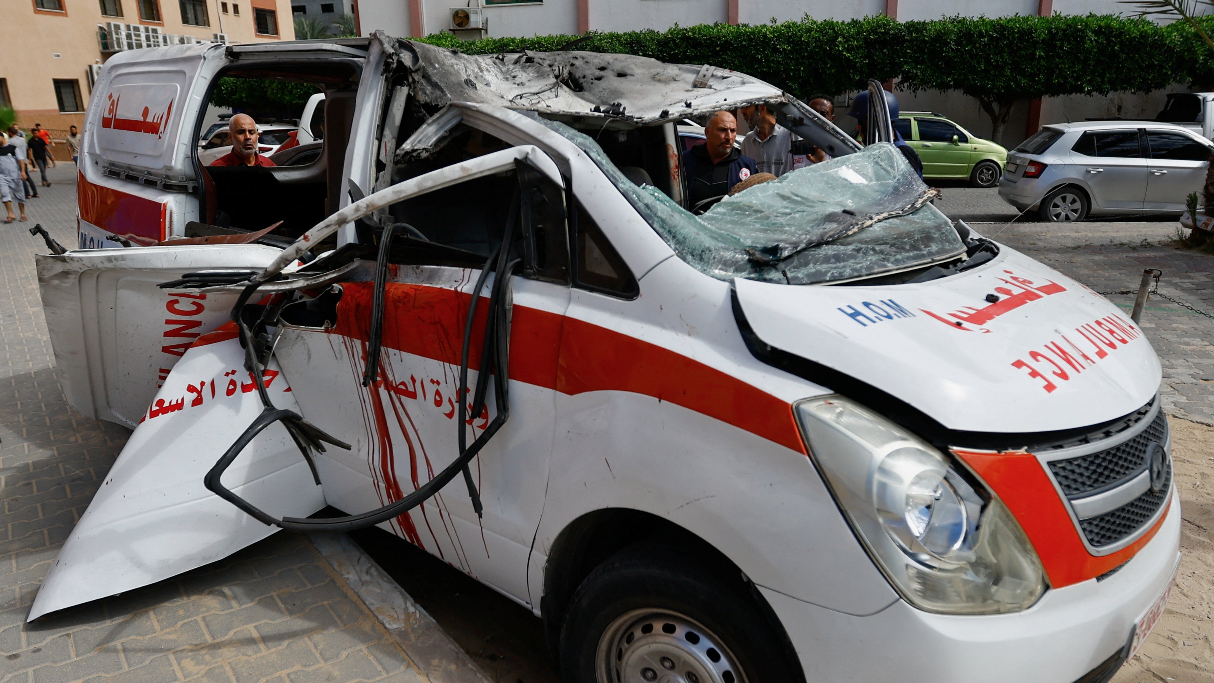 “Sin seguridad para trasladar heridos”, MSF denuncia ataques contra ambulancias en Gaza