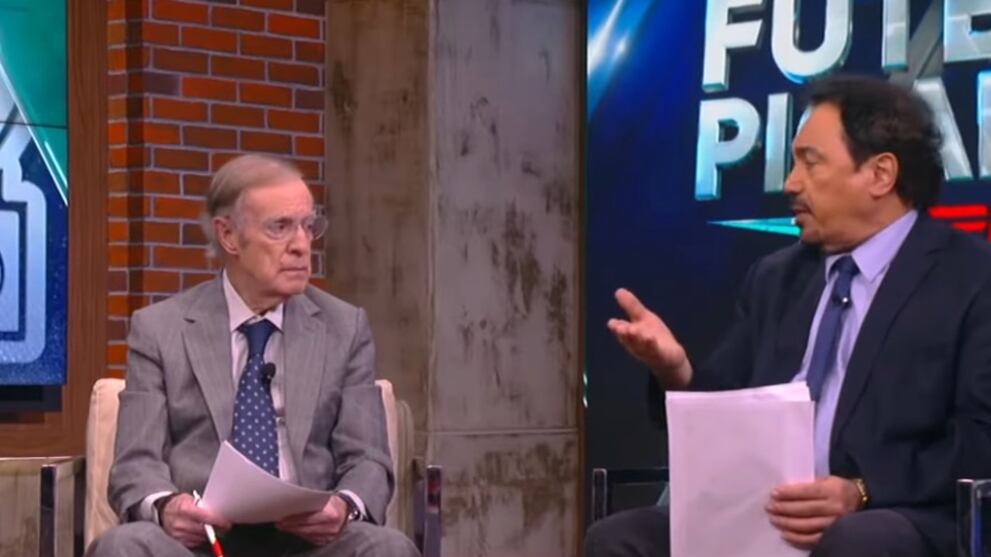 José Ramón Fernández y Hugo Sánchez