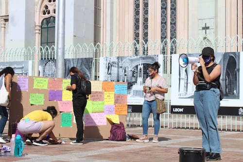 Conmemoran protesta reprimida en 2020 en León