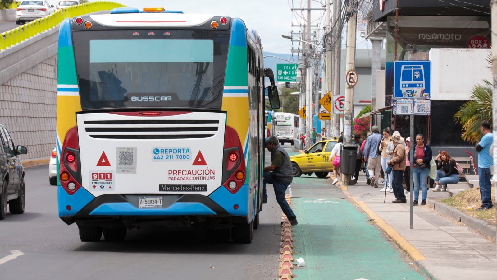 Nuevas unidades de Qrobus.