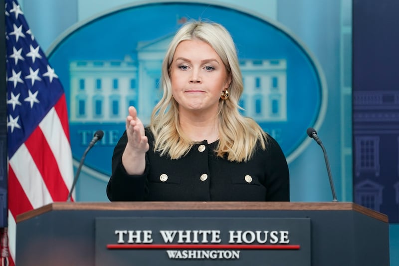 Karoline Leavitt.