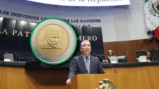 “no solo nos pertenece, nos define”, y su obra merece un homenaje de alcance nacional, dijo el senador.