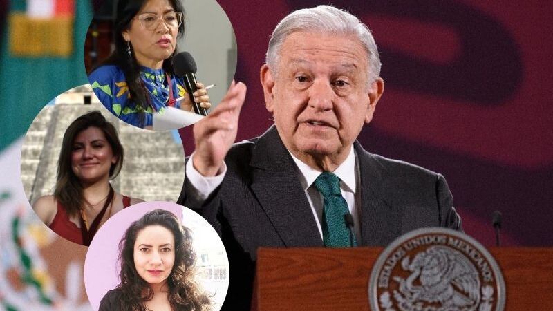 ¿Quiénes son las tres reporteras ‘rebeldes’ de las mañaneras de AMLO?