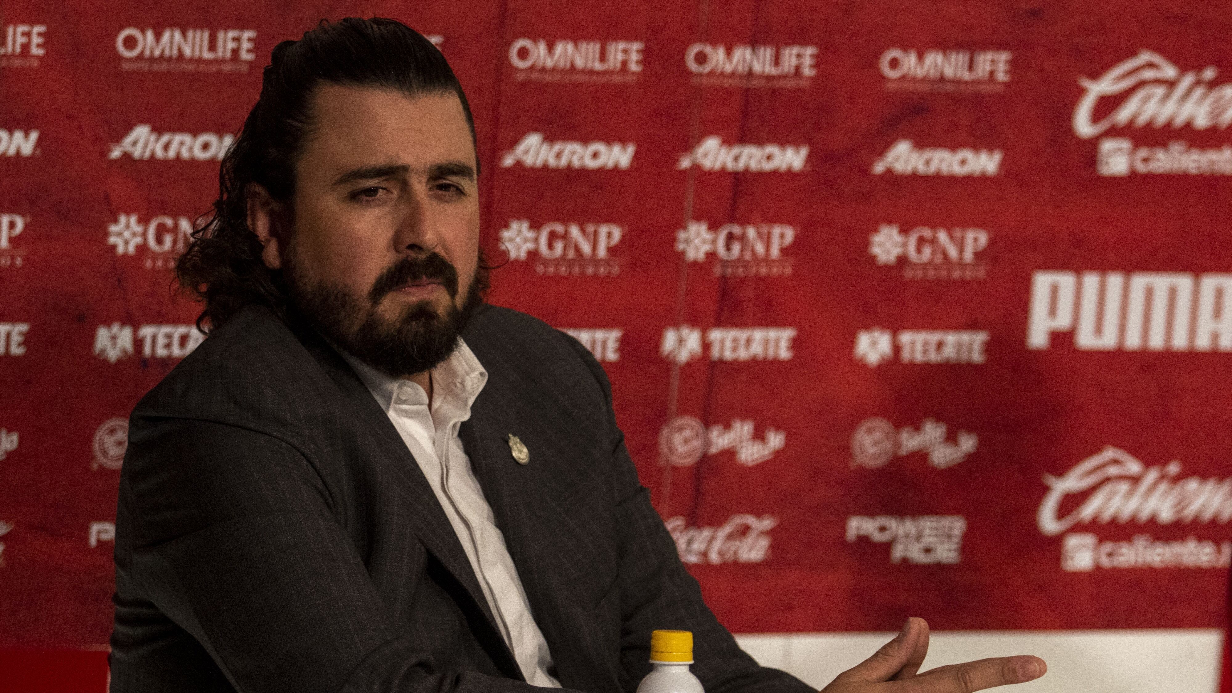 Amaury Vergara, actual presidente del Club Guadalajara