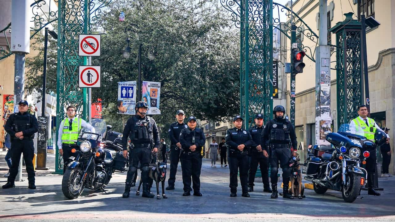 La finalidad es proteger a los ciudadanos que acudirán a realizar sus compras en áreas comerciales de Monterrey.
