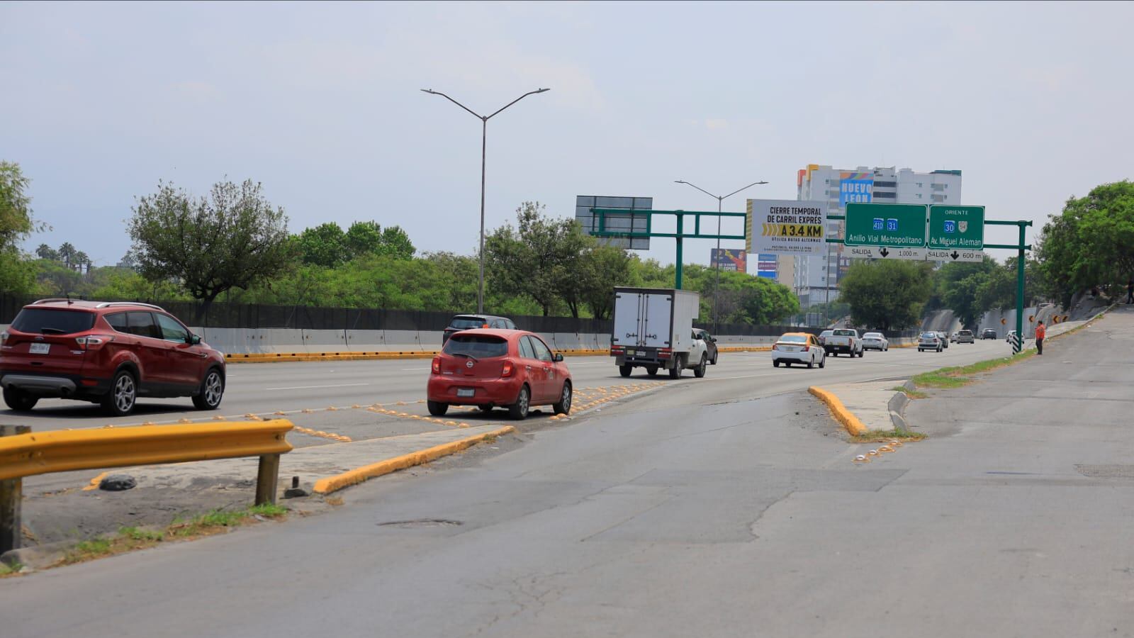 Se anexan 4.8 kilómetros al contraflujo que arrancó Monterrey el lunes.