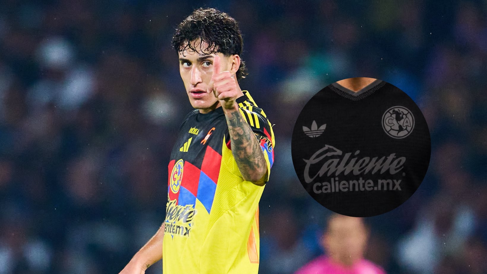 América estrenaría jersey negros.