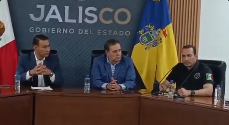 El secretario de Seguridad Pública de Jalisco, Juan Pablo Hernández