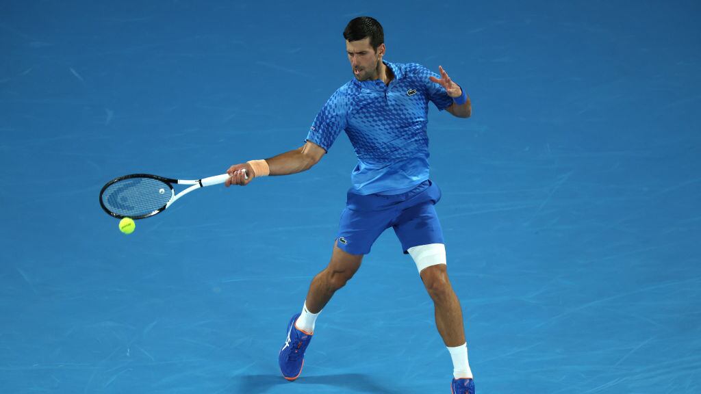 Novak Djokovic aseguró que la pelota que se utiliza en el primer Grand Slam del año es "más lenta" de lo habitual.