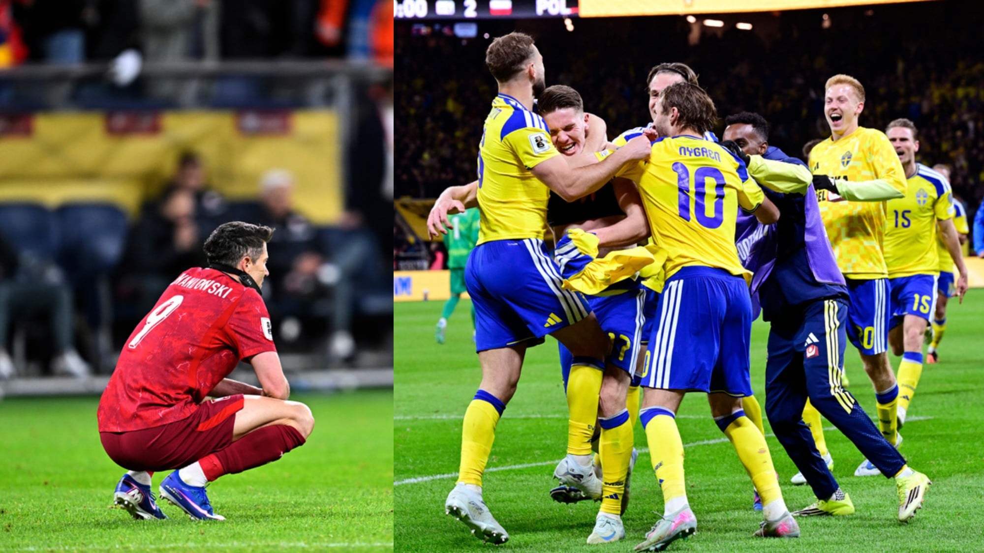 Polonia vs Suecia