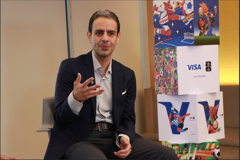 Francisco Valdivia, director general de Visa México