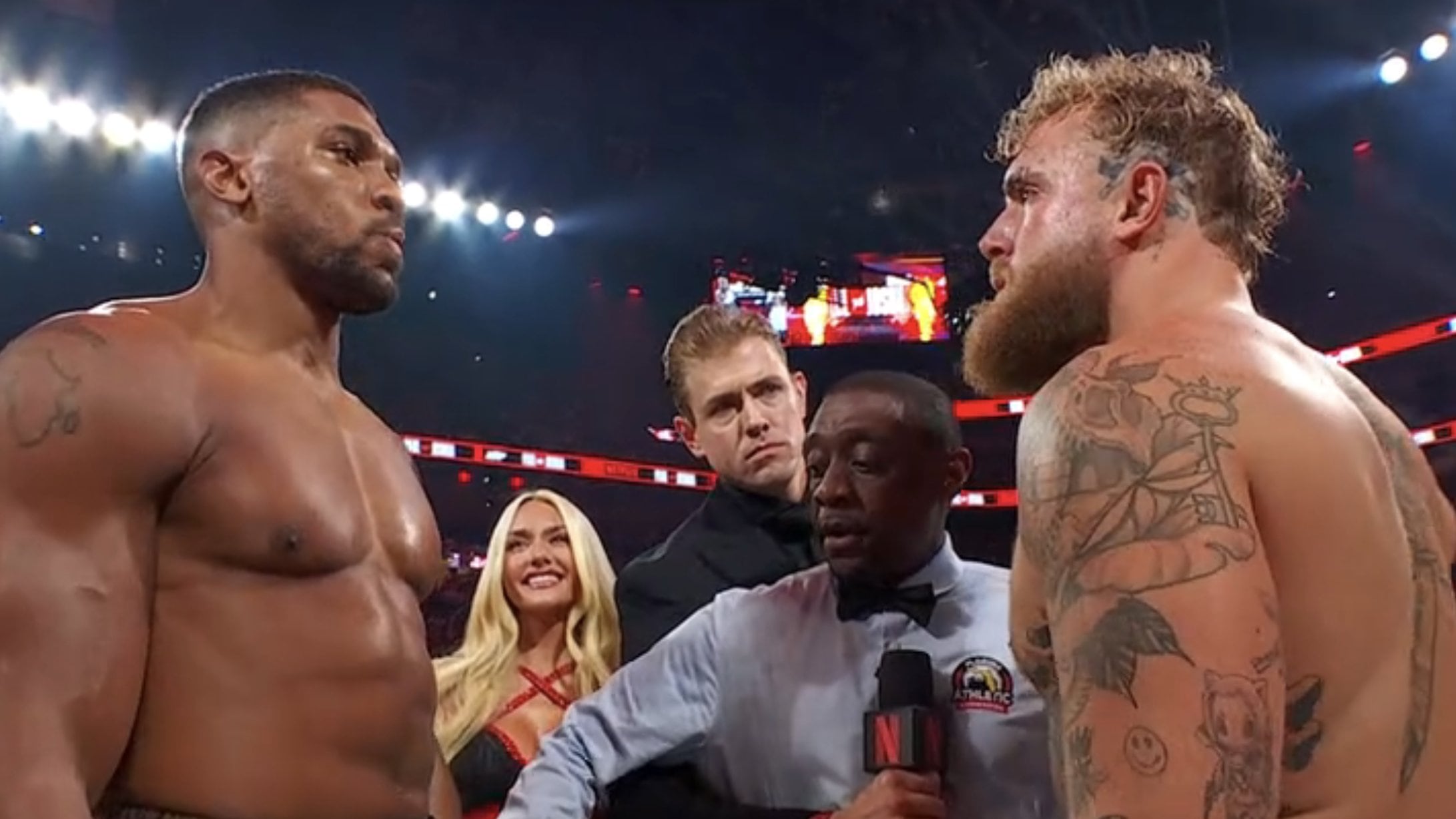 Jake Paul vs Anthony Joshua