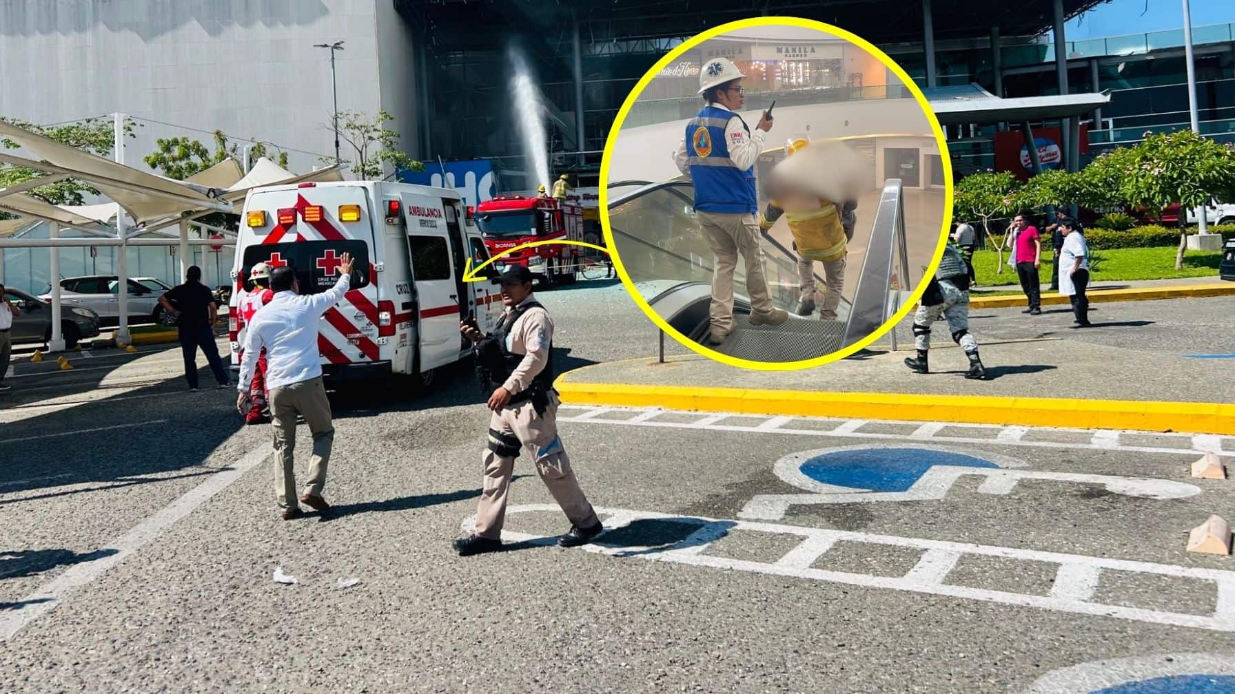 Explosión por fuga de gas sacude Plaza Altabrisa en Villahermosa, causando daños estructurales severos y varios heridos.