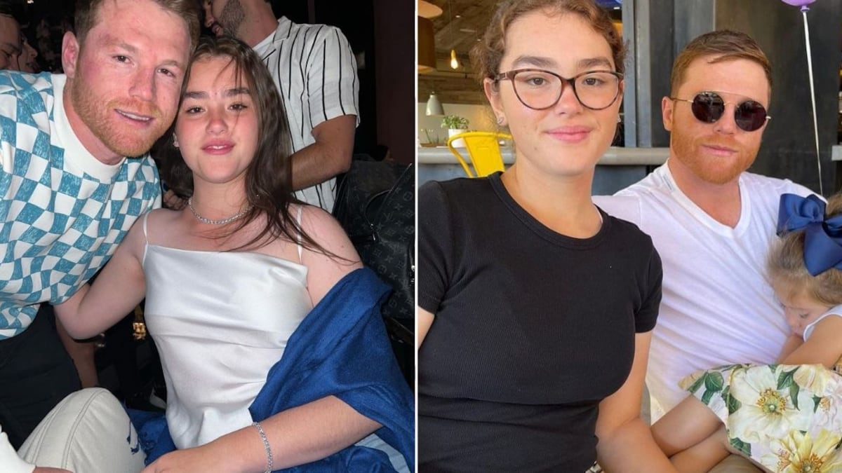 "Canelo" Álvarez y su hija Emily Cinnamon