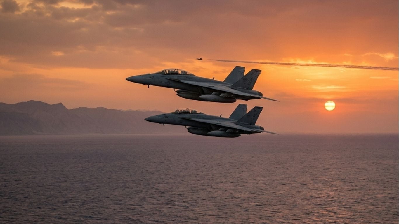 Aviones de EE. UU. derribados en Irán