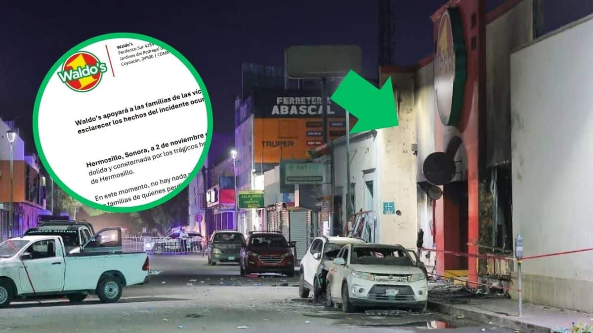 Waldo’s ofrece apoyo a familias de las víctimas tras explosión en tienda de Hermosillo, Sonora