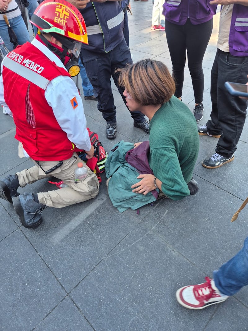 Herido en la marcha de la Generación Z