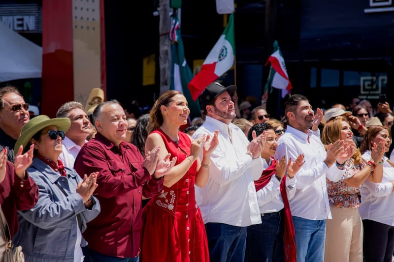 Marina del Pilar respalda informe de Claudia Sheinbaum ante más de 27 mil asistentes en Tijuana