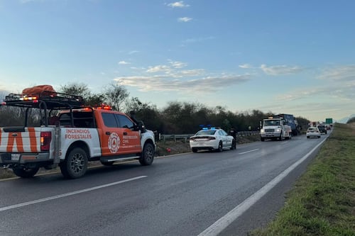 Carreteras de Nuevo León operan al 100%, salvo accidente en la Carretera Nacional