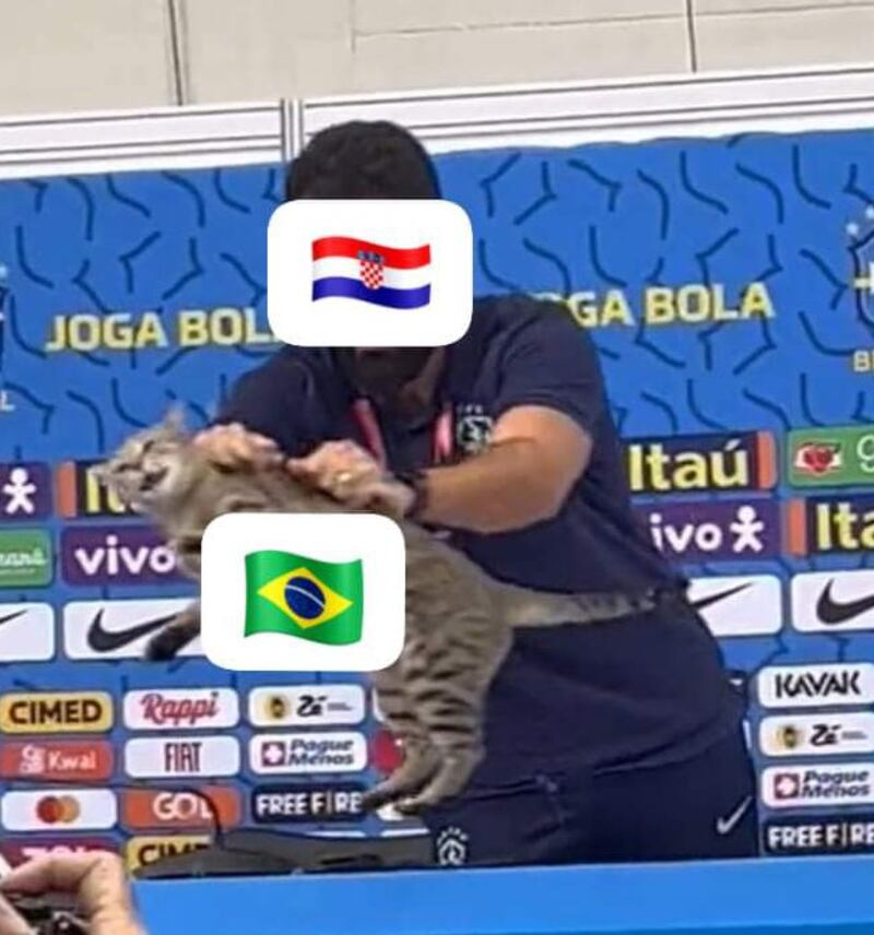 Los memes no perdonaron la derrota de Brasil