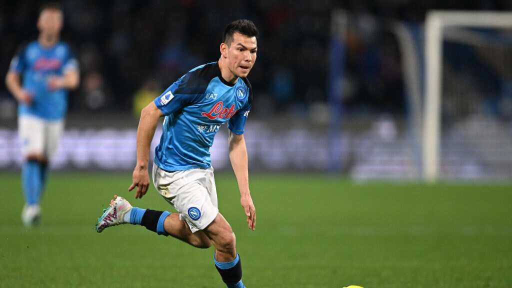 Hirving Lozano está cerca de ser campeón con el Napoli en la Serie A.