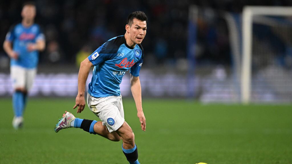 Hirving Lozano está cerca de ser campeón con el Napoli en la Serie A.