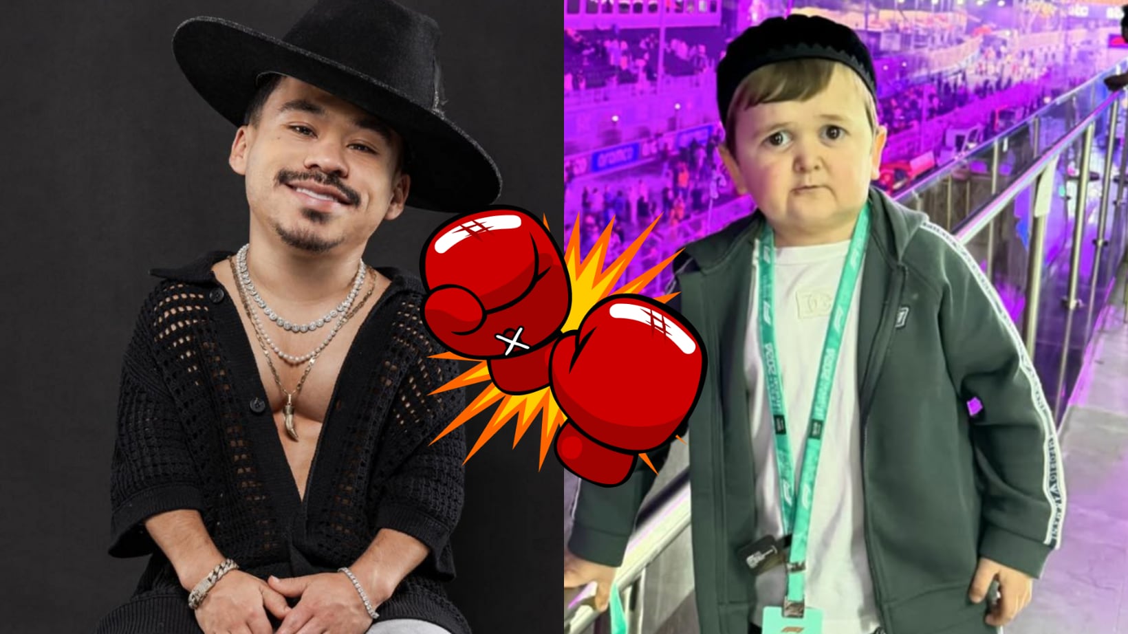 Abelito retó a Hasbulla.