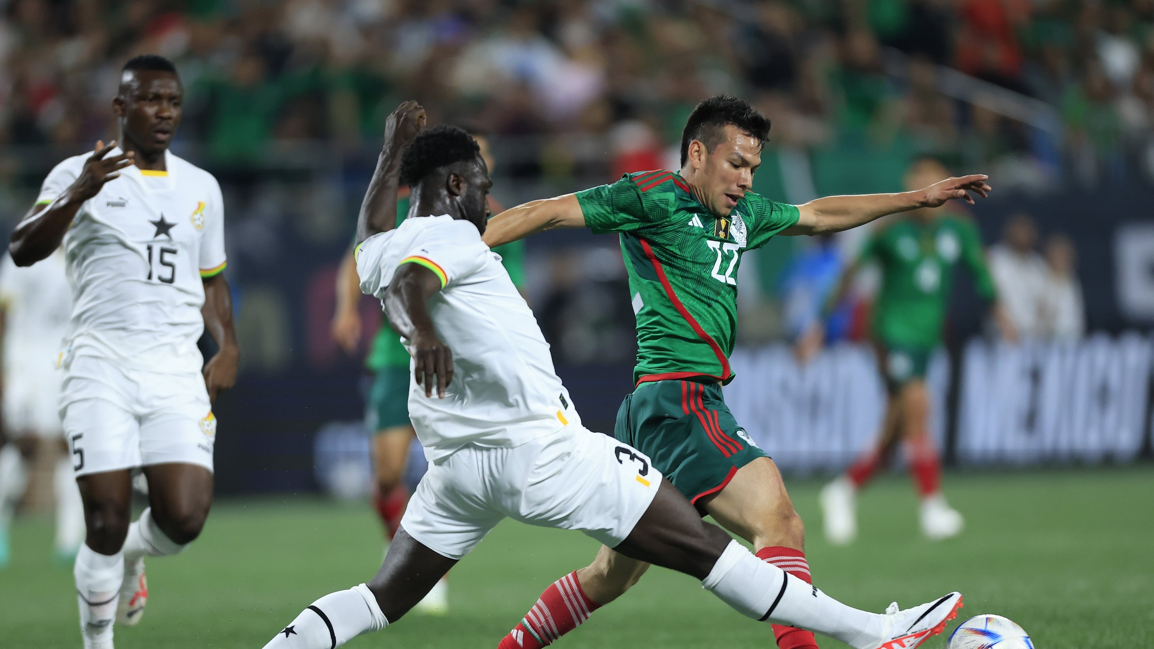 México vs. Ghana.