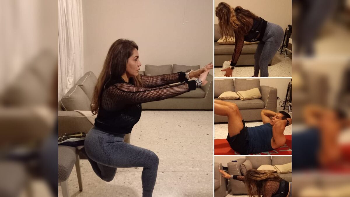 Rutinas sencillas, pero efectivas para mantenerse activo en casa.