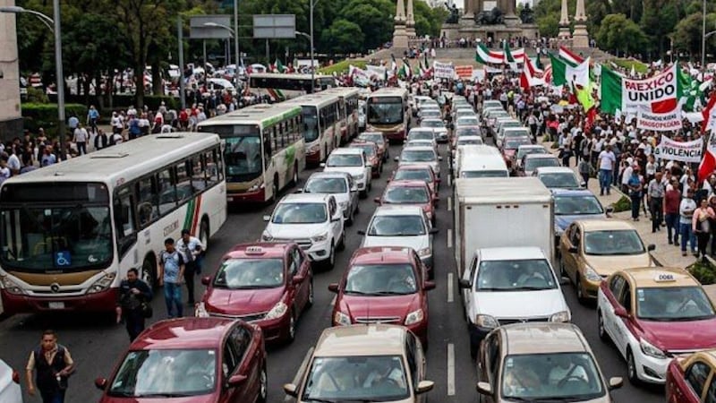 ¡Se espera caos! Marchas hoy en CDMX afectarán estas vialidades este 25 de mayo